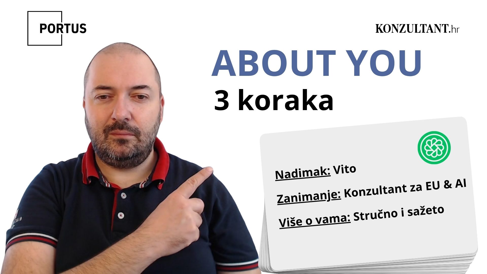 Kako postaviti sekciju O vama u ChatGPT-u