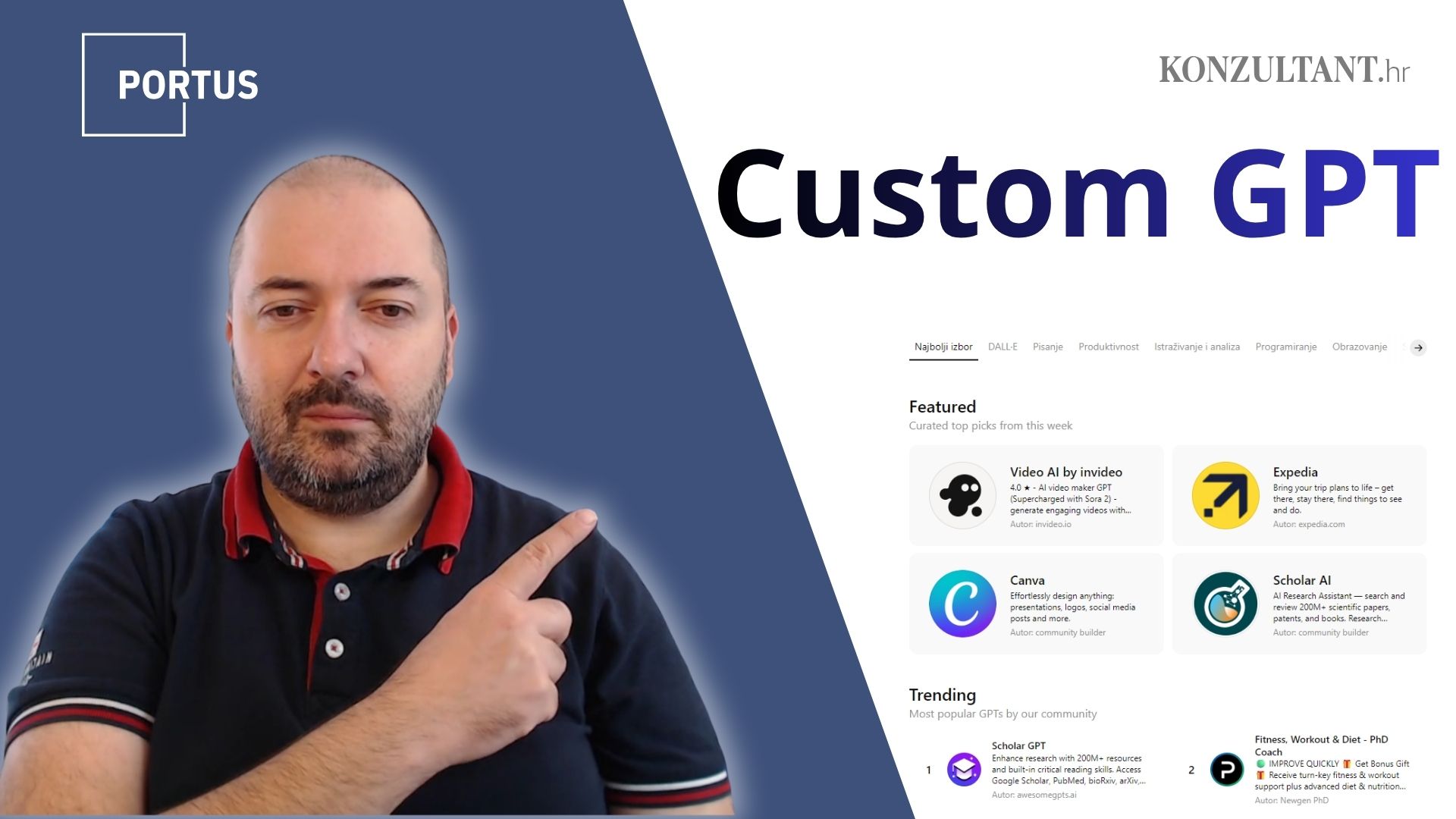 Izrada Custom GPT asistenta u ChatGPT-u